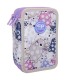 PIÓRNIK POTRÓJNY Z WYPOSAŻENIEM COOLPACK JUMPER 3 WHITE BUNNY