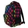 Dwukomorowy plecak szkolny St.Right 26 L, Neon Squares