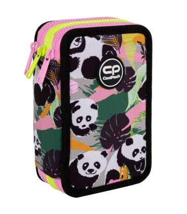 PIÓRNIK POTRÓJNY Z WYPOSAŻENIEM COOLPACK JUMPER 3 PANDA GANG