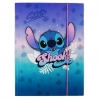 TECZKA Z GUMKĄ TEKTUROWA A4 WZÓR 2 STITCH DISNEY COOLPACK