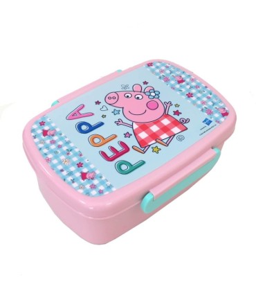 BIDON Z RURKĄ + ŚNIADANIÓWKA ŚWINKA PEPPA ASTRA