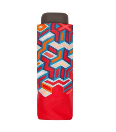 Kieszonkowa parasolka ULTRA MINI polskiej marki PARASOL, wzorzysta