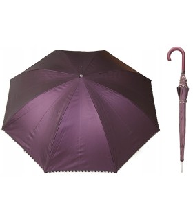 Długa bardzo mocna automatyczna metaliczna parasolka marki Parasol