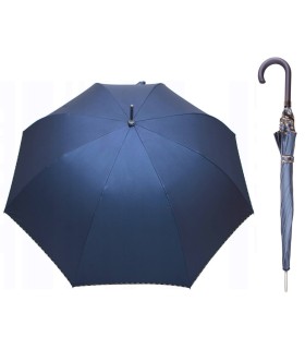 Długa bardzo mocna automatyczna metaliczna parasolka marki Parasol