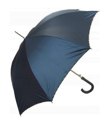 Długa bardzo mocna automatyczna metaliczna parasolka marki Parasol