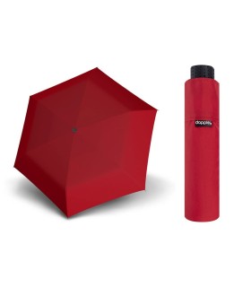 NAJLŻEJSZA parasolka damska marki Doppler, CZERWONA