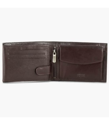 Duży, męski portfel Puccini MU-20438_2 w kolorze brązowym