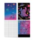 3 SZT. X ZESZYT A5, 32 KARTKI, KRATKA, STITCH BLACK, KAŻDY INNY