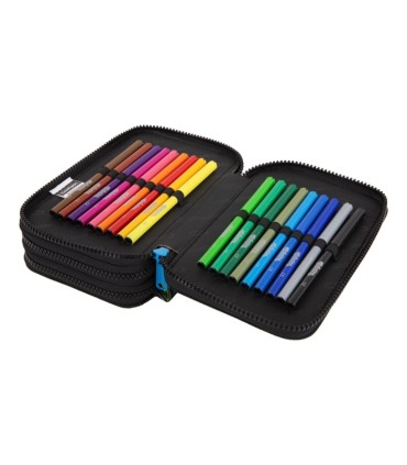 PIÓRNIK POTRÓJNY Z WYPOSAŻENIEM COOLPACK JUMPER 3 SKATE NIGHT