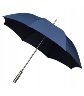 Duża automatyczna damska parasolka w kolorze granatowym