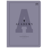 4X ZESZYT A5, 60 KARTEK, LINIA Z MARGINESEM, INTERDRUK ACADEMY