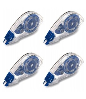 4 szt. x korektor w taśmie 12m x 5mm Pentel