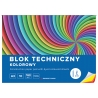 Blok techniczny kolorowy A3 INTERDRUK 10 arkuszy, 160g/m2