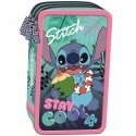 POTRÓJNY PIÓRNIK Z WYPOSAŻENIEM ST.MAJEWSKI STITCH STAY COOL