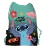Worek na obuwie lub strój gimnastyczny St.Majewski, STITCH MINT ALOHA