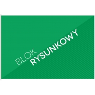 Blok rysunkowy Interdruk 20 białych kartek A3, 60g/m2