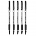 5 SZT. X DŁUGOPIS ŻELOWY BIC GEL-OCITY STIC CIENKA KOŃCÓWKA 0,5MM, CZARNY