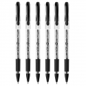 6 SZT. X DŁUGOPIS ŻELOWY BIC GEL-OCITY STIC CIENKA KOŃCÓWKA 0,5MM, CZARNY