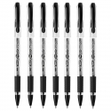 7 SZT. X DŁUGOPIS ŻELOWY BIC GEL-OCITY STIC CIENKA KOŃCÓWKA 0,5MM, CZARNY
