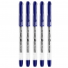 5 SZT. X DŁUGOPIS ŻELOWY BIC GEL-OCITY STIC CIENKA KOŃCÓWKA 0,5MM, NIEBIESKI