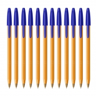 Długopis BIC Orange Original Fine 0,8 mm, niebieski