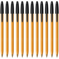 Długopis BIC Orange Original Fine 0,8 mm, czarny