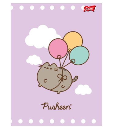 8X ZESZYT A5 32 KARTKI PUSHEEN: 4x TRZY LINIA + 4x KRATKA