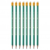 8 x ołówek hb/2 BIC evolution original z gumką, wykonany z żywicy bezdrzewnej