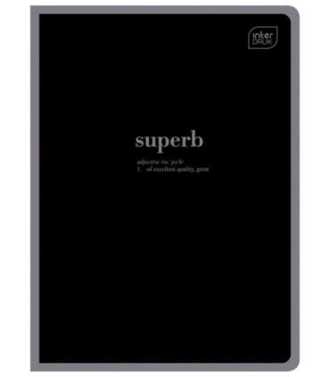 4X ZESZYT A5, 60 KARTEK, LINIA Z MARGINESEM, HYBRID WORDS INTERDRUK