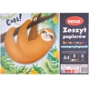 Wycinanka zeszyt A4 papierów kolorowych samoprzylepnych 8 kart REXUS BENIAMIN