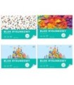 4 SZT. x BLOK RYSUNKOWY INTERDRUK A4 20 kartek, 80g