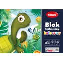 Blok techniczny kolorowy REXUS Benjamin A3 10 kartek, 150g/m2