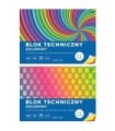 2 SZT. X BLOK TECHNICZNY KOLOROWY A3 INTERDRUK 10 ARKUSZY, 160g/m2