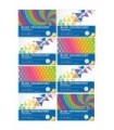 8 SZT. X BLOK TECHNICZNY KOLOROWY A3 INTERDRUK 10 ARKUSZY, 160g/m2