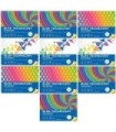 10 SZT. X BLOK TECHNICZNY KOLOROWY A3 INTERDRUK 10 ARKUSZY, 160g/m2