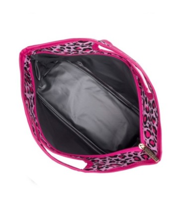Wittchen torba na lunch / jedzenie z termoizolacją, różowo - czarna