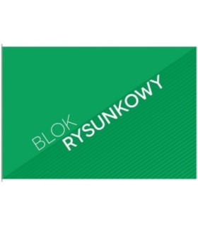 Blok rysunkowy Economy Interdruk 20 białych kartek A3, 60g/m2