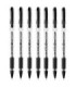 7 SZT. X DŁUGOPIS ŻELOWY BIC GEL-OCITY STIC CIENKA KOŃCÓWKA 0,5MM, CZARNY