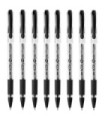 8 SZT. X DŁUGOPIS ŻELOWY BIC GEL-OCITY STIC CIENKA KOŃCÓWKA 0,5MM, CZARNY