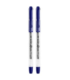 2 SZT. X DŁUGOPIS ŻELOWY BIC GEL-OCITY STIC CIENKA KOŃCÓWKA 0,5MM, NIEBIESKI