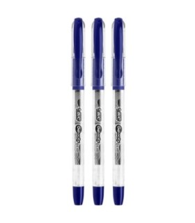 3 SZT. X DŁUGOPIS ŻELOWY BIC GEL-OCITY STIC CIENKA KOŃCÓWKA 0,5MM, NIEBIESKI