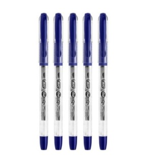 5 SZT. X DŁUGOPIS ŻELOWY BIC GEL-OCITY STIC CIENKA KOŃCÓWKA 0,5MM, NIEBIESKI