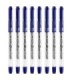 8 SZT. X DŁUGOPIS ŻELOWY BIC GEL-OCITY STIC CIENKA KOŃCÓWKA 0,5MM, NIEBIESKI
