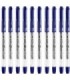 10 SZT. X DŁUGOPIS ŻELOWY BIC GEL-OCITY STIC CIENKA KOŃCÓWKA 0,5MM, NIEBIESKI