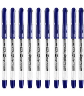 10 SZT. X DŁUGOPIS ŻELOWY BIC GEL-OCITY STIC CIENKA KOŃCÓWKA 0,5MM, NIEBIESKI