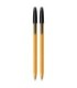 2 SZT x DŁUGOPIS BIUROWY ZE SKUWKĄ BIC ORANGE ORIGINAL FINE 0,8 MM, CZARNY