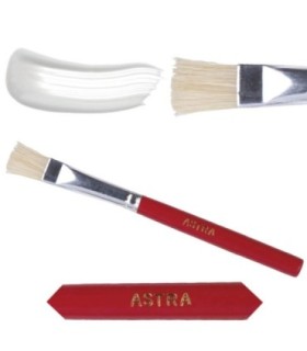 Pędzel pędzelek z naturalnego włosia do nakładania kleju ASTRA