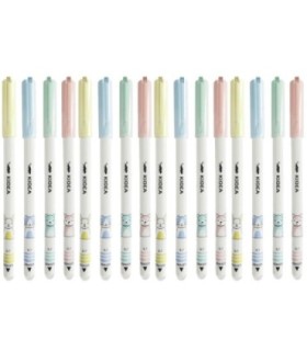 Zestaw 16 wymazywalnych długopisów KIDEA, ZWIERZĄTKA, 4 różne wzory po 4 szt.