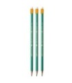 3 x ołówek hb/2 BIC evolution original z gumką, wykonany z żywicy bezdrzewnej