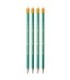 4 x ołówek hb/2 BIC evolution original z gumką, wykonany z żywicy bezdrzewnej